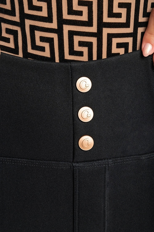 High-Waisted Fleece-Lined Jeggings.
